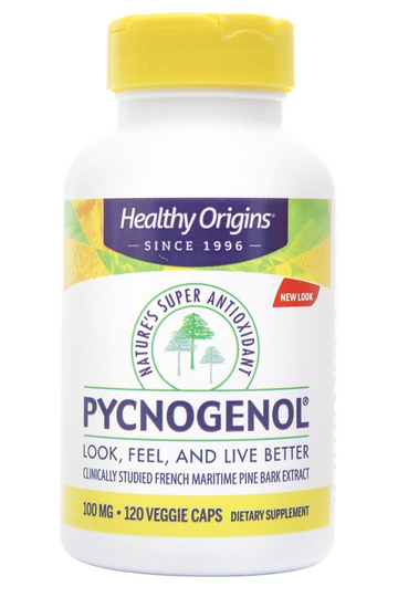 Healthy Origins - Pycnogenol 100 mg. - 120 Vegetarian Capsules