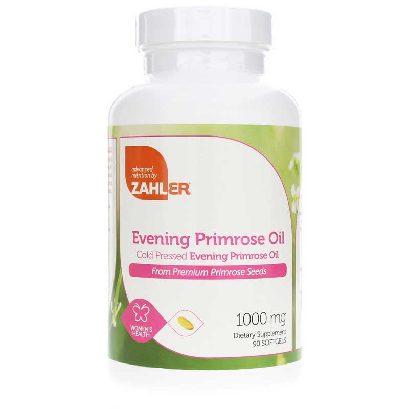 Zahler Evening Primrose Oil 1000 Mg 90 Softgels