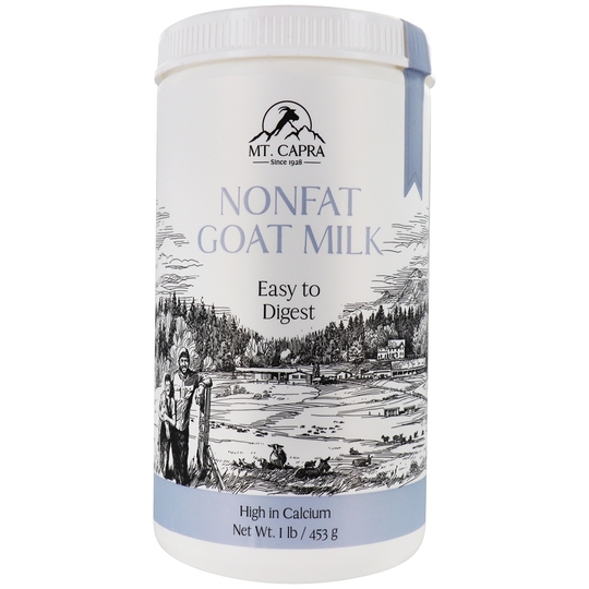 Mt. Capra Products - CapraMilk Nonfat Goat Milk Powder - 1 lb.
