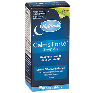 Calms Forte Sleep Aid - Homeopathic Medicine for Sleeplessness & Stress (100 Tablets)