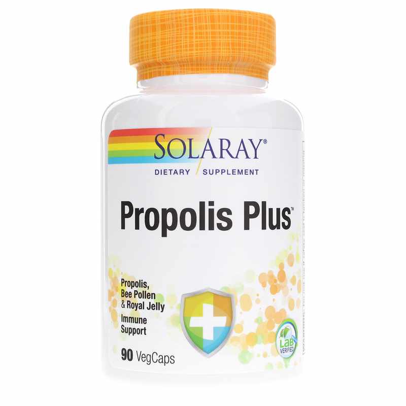 Solaray Propolis Plus 90 Veg Capsules