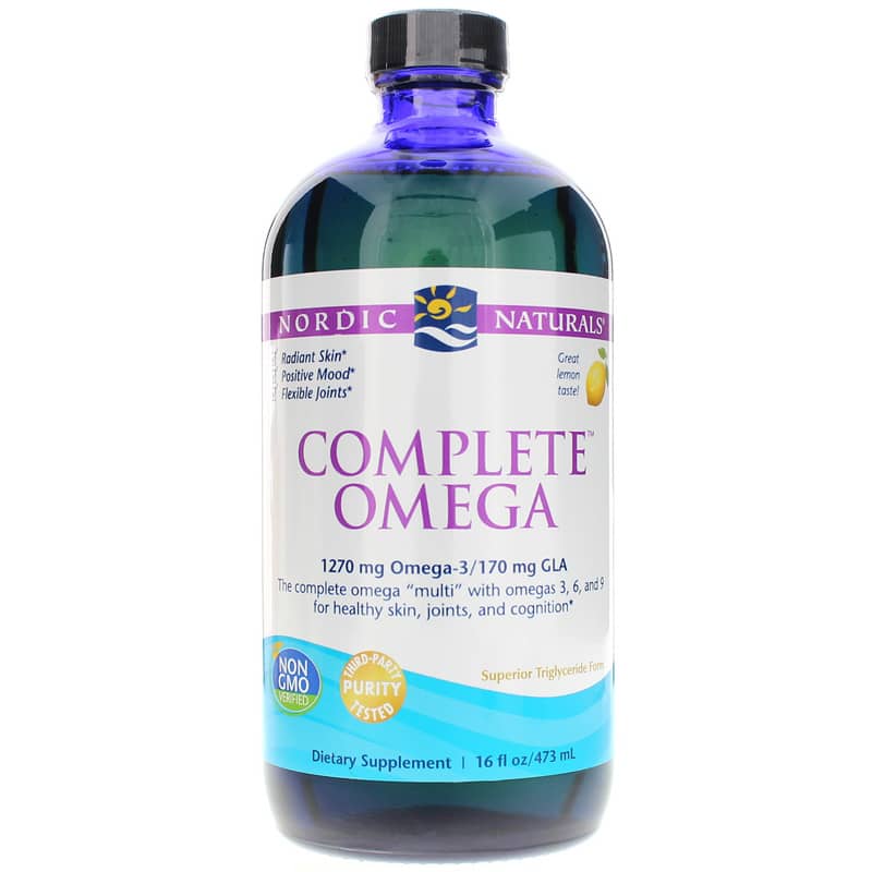 Nordic Naturals Complete Omega Liquid Lemon 16 Oz