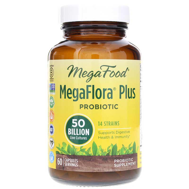 Megafood MegaFlora Plus 60 Capsules