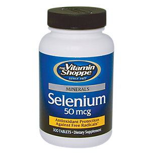 Selenium - Antioxidant Support & Thyroid Health - 50 MCG (300 Tablets)