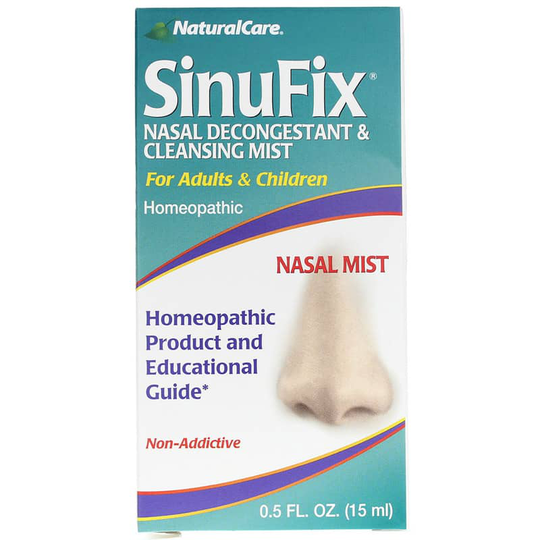 NaturalCare SinuFix Nasal Decongestant & Cleansing Mist .5 Oz