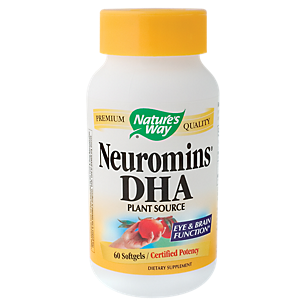 Plant-Source Neuromins DHA - Eye & Brain Function - 100 MG (60 Softgels)