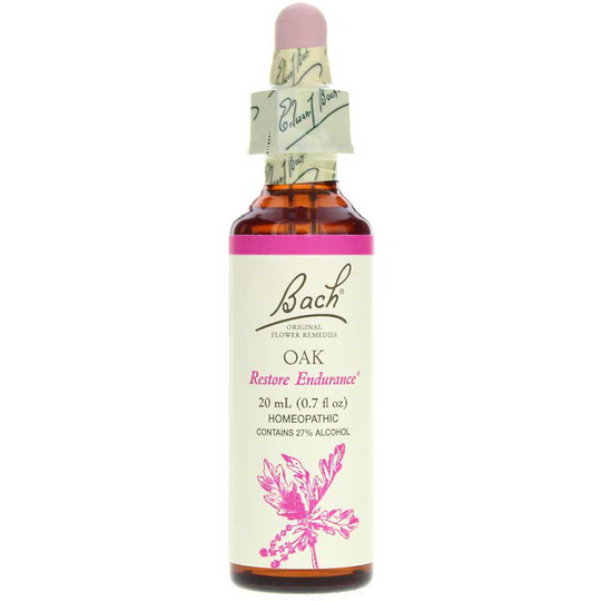 Bach Flower Remedies Oak Flower Essence .7 Oz
