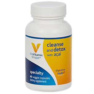 Digestive Cleanse and Detox with Acai (60 Vegetarian Capsules)