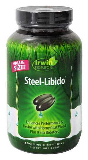 Irwin Naturals - Steel-Libido - 150 Softgels
