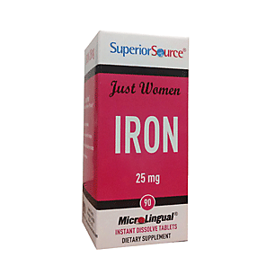 Iron for Women - 25 MG (90 Dissolving Tablets)
