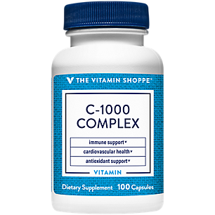 Vitamin C-1000 Complex - Immune, Antioxidant & Cardiovascular Health Support - 1,000 MG (100 Capsules)