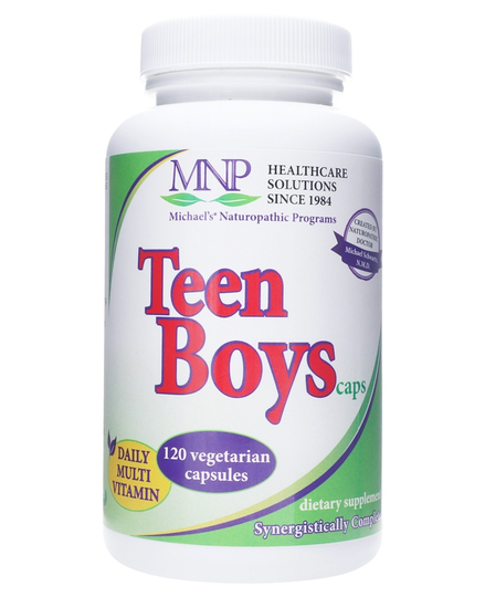 Michael's Naturopathic Programs - Teen Boys Caps Daily Multi Vitamin - 120 Vegetarian Capsules