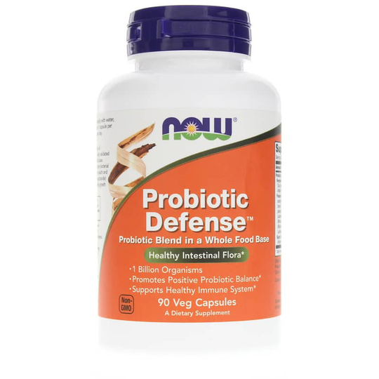 NOW Foods Probiotic Defense 90 Veg Capsules
