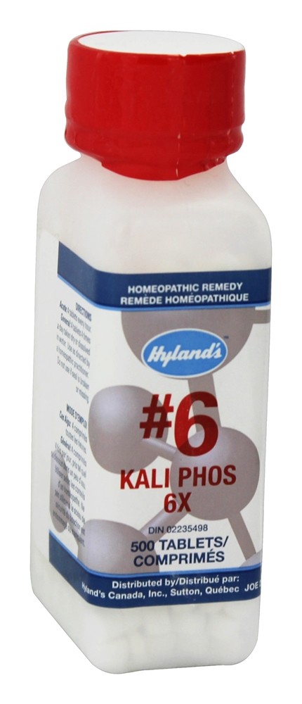 Hylands - Cell Salts 6 Kali Phosphoricum 6 X - 500 Tablets