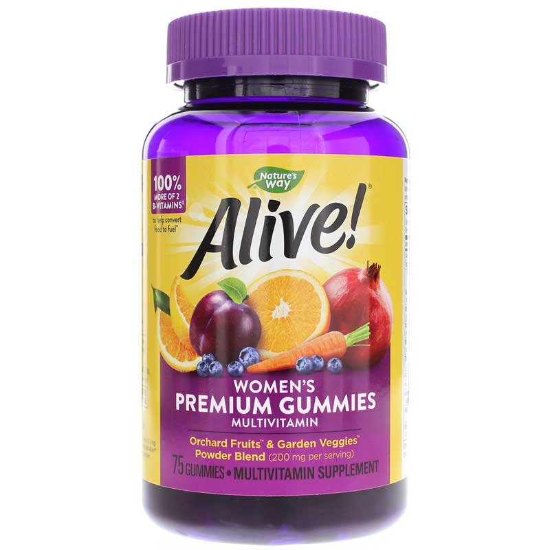 Natures Way Alive Women's Gummy Vitamins 75 Gummies