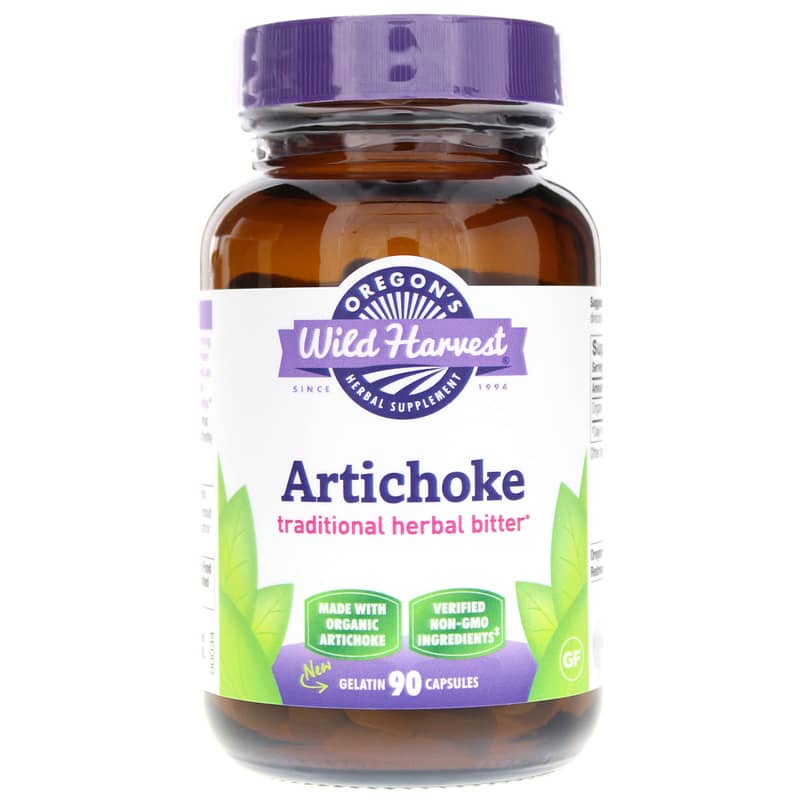 Oregons Wild Harvest Artichoke 90 Gel Capsules