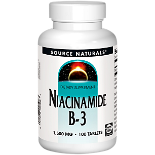 Niacinamide - B-3 - 1,500 MG (100 Tablets)