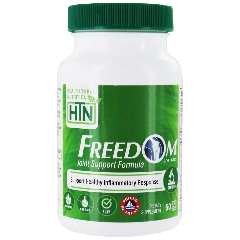Health Thru Nutrition - Freedom Joint Support Formula - 60 Softgels