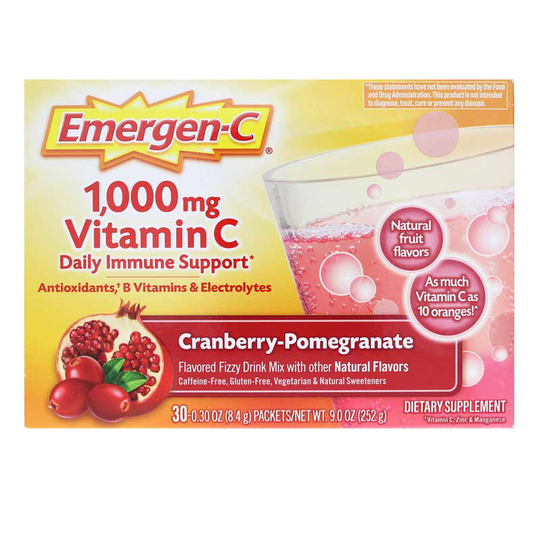 Alacer Corp Emergen-C 1000 Mg Vitamin C Drink Mix 30 Packets