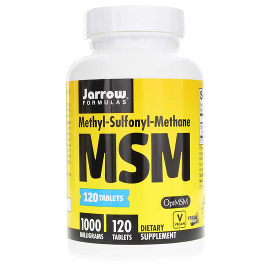 Jarrow Formulas MSM 1000 Mg Tablets 120 Tablets