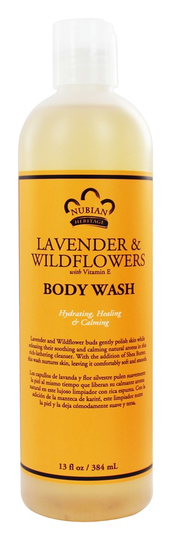 Nubian Heritage - Body Wash Lavender & Wildflowers - 13 fl. oz.