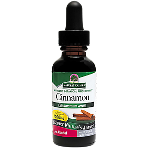 Cinnamon - Super Concentrated with Low Alcohol - 1,000 MG Per Serving (1 fl oz)