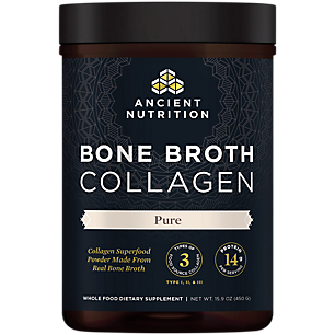 Bone Broth Collagen Superfood Powder - Pure (30 Servings)