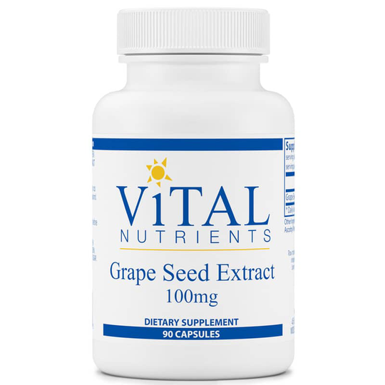 Vital Nutrients Grape Seed Extract 100 Mg 90 Capsules