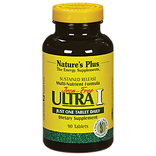 Ultra I Multivitamin - Iron Free - Sustained Release (90 Tablets)