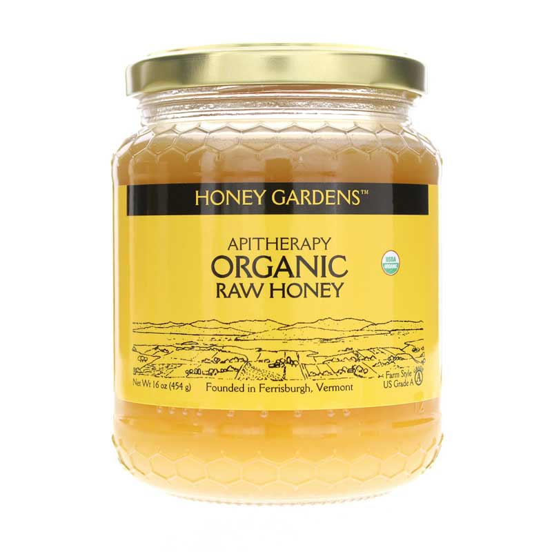 Honey Gardens Organic Raw Honey 16 Oz