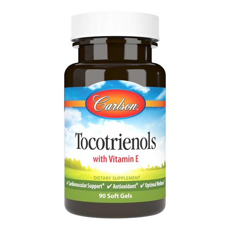 Carlson Labs Tocotrienols with Vitamin E 90 Softgels
