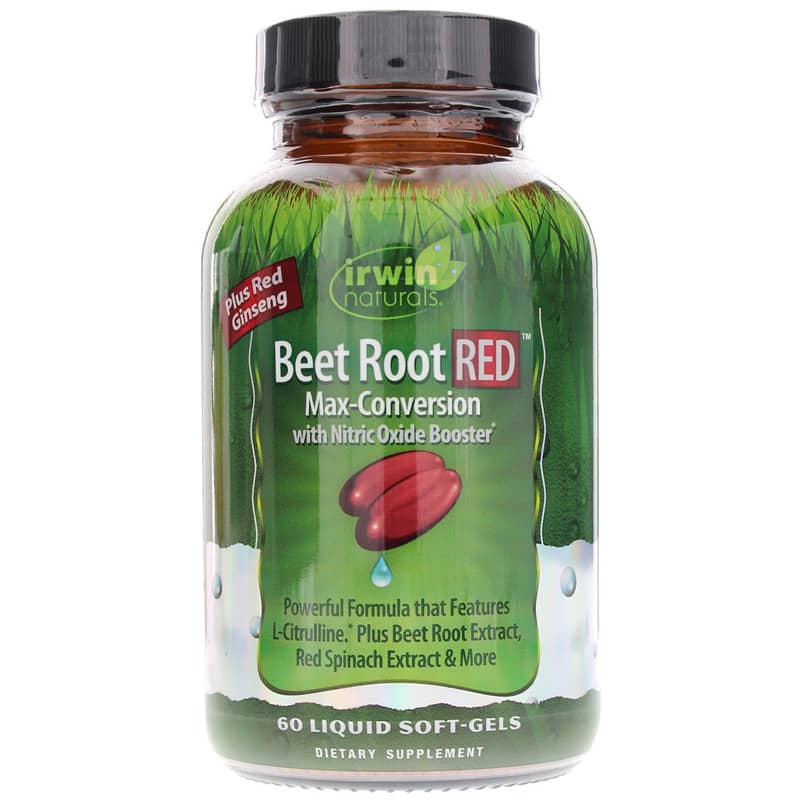 Irwin Naturals Beet Root RED 60 Liquid Softgels