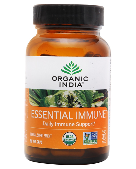 Organic India - Essential Immune Daily Support - 90 Veg Capsules