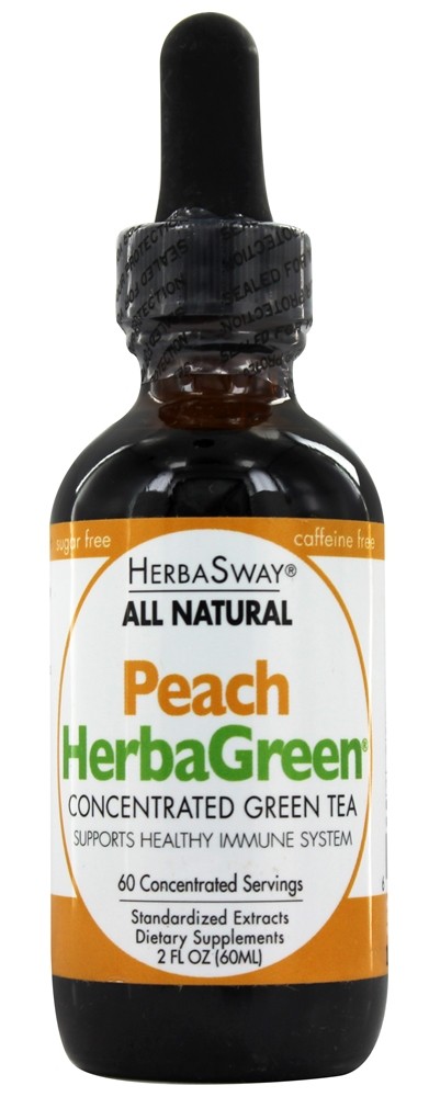 HerbaSway - HerbaGreen Tea Peach - 2 fl. oz.