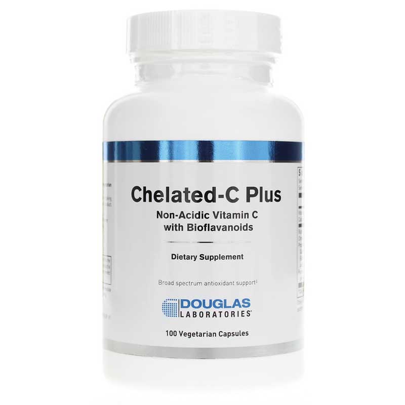 Douglas Laboratories Chelated-C Plus 100 Veg Capsules