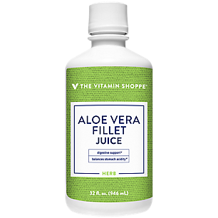 Aloe Vera Fillet Juice - Digestive Support (32 Fluid Ounces)