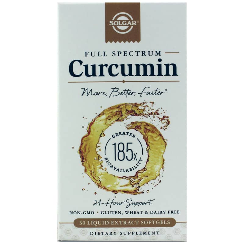 Solgar Full Spectrum Curcumin 30 Softgels