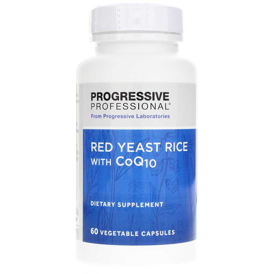 Progressive Labs Red Yeast Rice with CoQ10 60 Veg Capsules