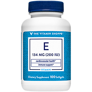 Vitamin E - Promotes Cardiovascular Health & Immune Support - 200 IU (100 Softgels)