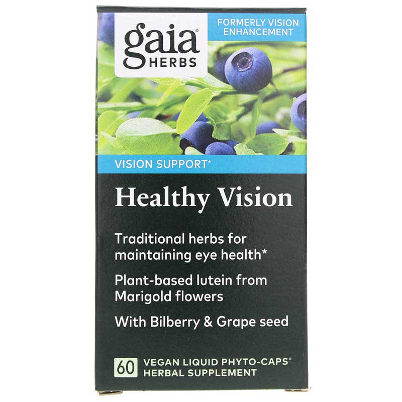 Gaia Herbs Healthy Vision 60 Liquid Phyto Caps