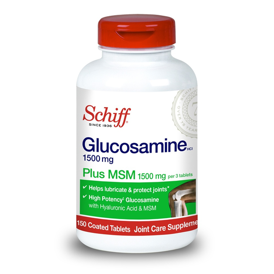 Schiff - Glucosamine Plus MSM 1500 mg. - 150 Coated Tablet(s)