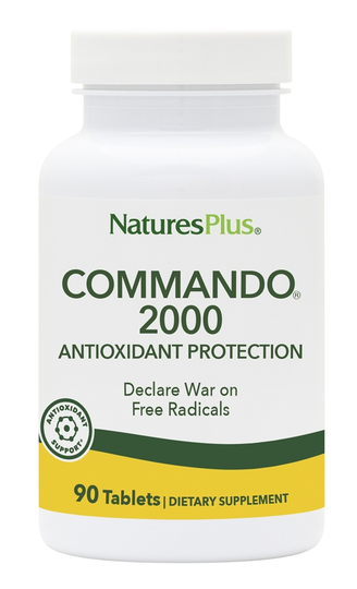 Natures Plus - Commando 2000 Anti-Oxidant Protection - 90 Tablets