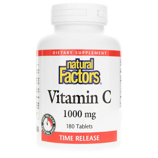 Natural Factors Vitamin C 1000 Mg Time Release 180 Tablets