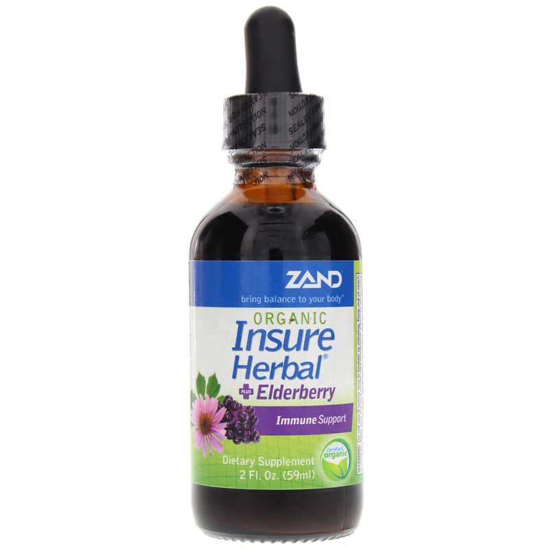 Zand Organic Insure Herbal + Elderberry 2 Oz