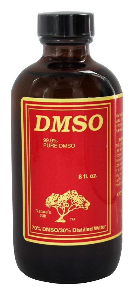 Nature's Gift DMSO - Liquid Unfragranced Glass Bottle - 8 fl. oz.
