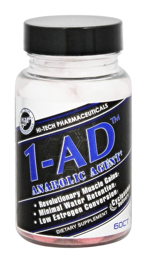 Hi-Tech Pharmaceuticals - 1-AD Anabolic Agent - 60 Tablets