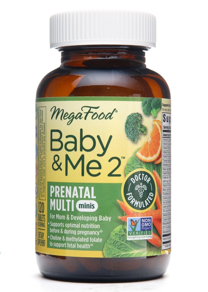 MegaFood - Baby & Me 2 Prenatal Multi Minis - 120 Tablet(s)