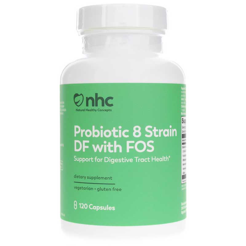 Natural Healthy Concepts Probiotic 8 Strain DF with FOS 120 Capsules