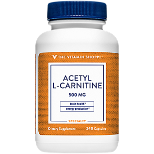 Acetyl-L-Carnitine - Supports Energy Production & Brain Health - 500 MG (240 Capsules)