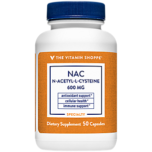 NAC N-Acetyl-L-Cysteine - Promotes Cellucor Health, Immune & Antioxidant Support - 600 MG (50 Capsules)